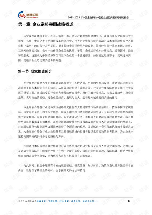 2021-2025年中國金融軟件外包行業逆勢突圍戰略研究報告